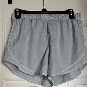 Nike Women's Light Gray Athletic Shorts